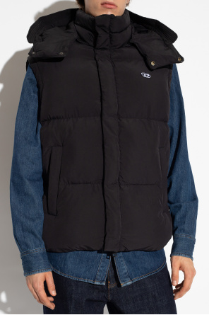 Diesel ‘W-ROLFYS’ quilted jacket