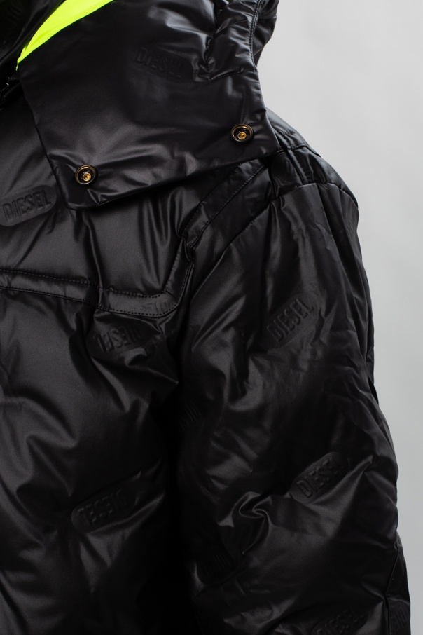 Hooded down jacket Diesel - Vitkac GB