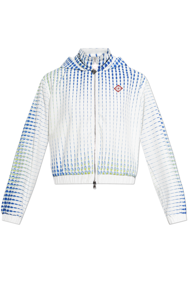 Jacket with logo patch od Casablanca