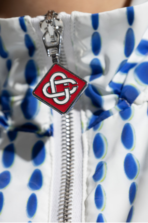 Casablanca Jacket with logo patch