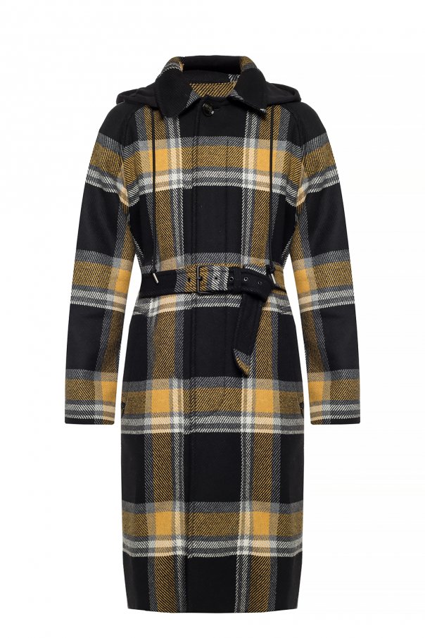 Diesel Checked coat