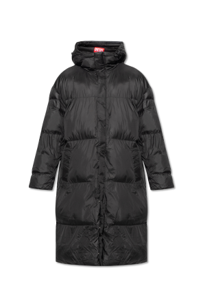Save The Duck Elsie zip-front padded jacket Nude