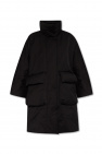 Diesel BLACK Oversize quilted coat