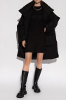 Diesel BLACK Oversize quilted coat