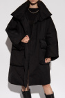 Diesel BLACK Oversize quilted coat