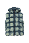 Diesel BLUE Padded vest ‘W-THYS’
