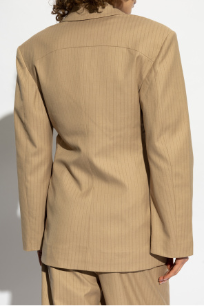 Ganni Blazer with striped pattern