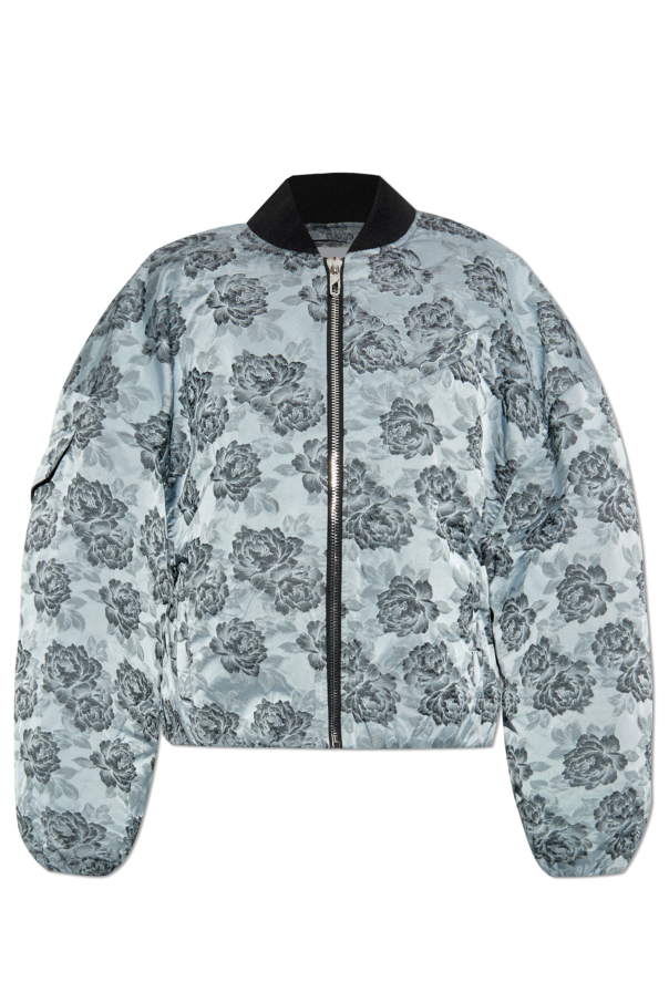 Ganni Jacket with floral pattern