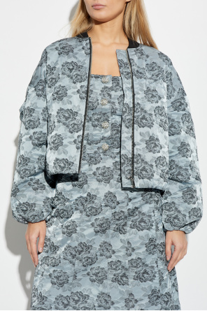 Ganni Jacket with floral pattern