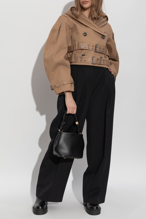 Ganni Jacke mit Kapuze