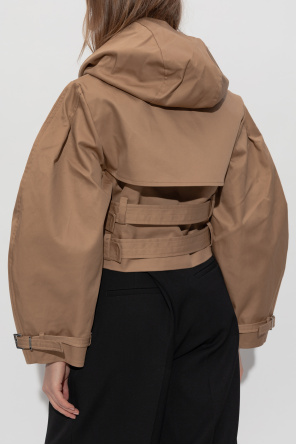 Ganni Jacke mit Kapuze