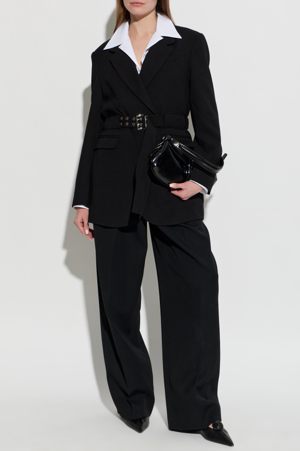 Ganni Blazer with a waist belt