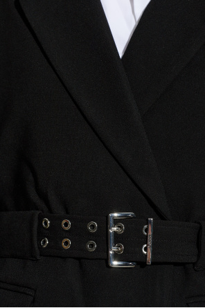 Ganni Blazer with a waist belt