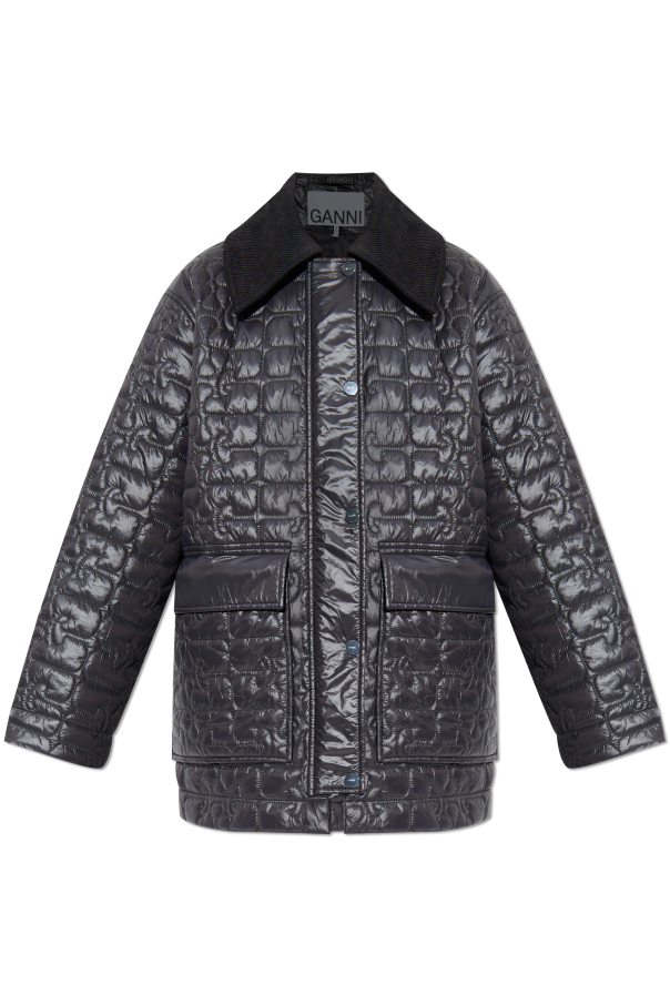 Quilted `oversize` jacket od Ganni