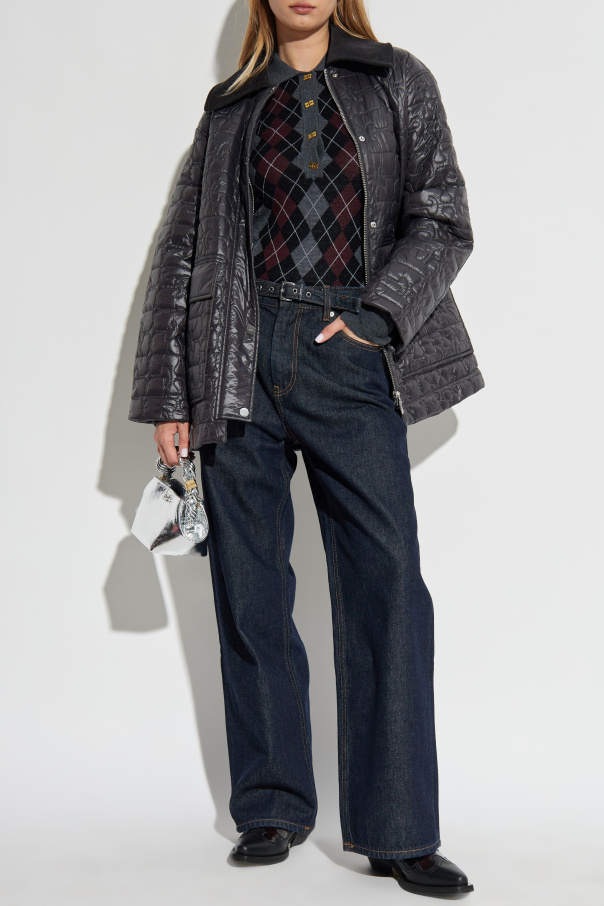 Ganni Steppjacke im `Oversize`-Stil