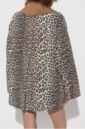 Ganni Jacket with animal print