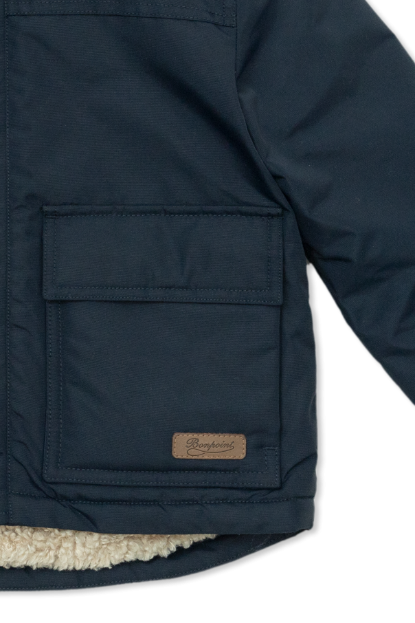 Bonpoint  ‘Baldwin’ insulated Blue jacket