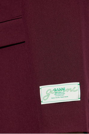 Ganni Blazer mit Gürtel
