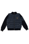 Bonpoint NAVY BLUE Jacket with logo