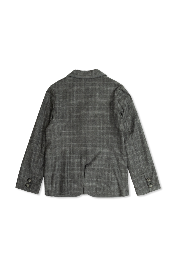 Bonpoint  Blazer with check pattern