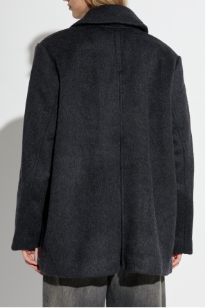 Ganni Double-breasted coat