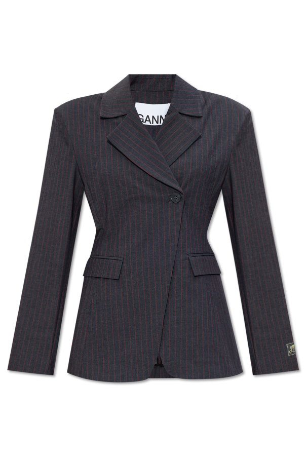 Striped blazer od Ganni