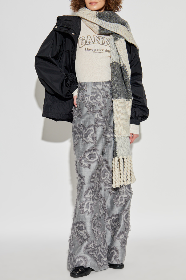 Ganni Chaqueta con capucha