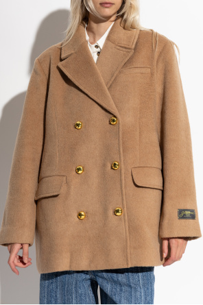 Ganni Double-breasted coat