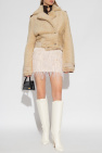 The Mannei ‘Petra’ short shearling jacket