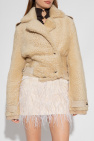 The Mannei ‘Petra’ short shearling jacket