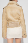 The Mannei ‘Petra’ short shearling jacket
