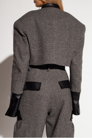 The Mannei ‘Tres’ crop jacket