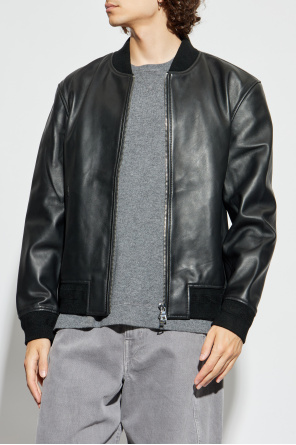 Officine Generale Chaqueta de cuero ‘Christo’