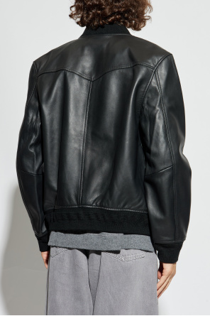 Officine Generale Chaqueta de cuero ‘Christo’