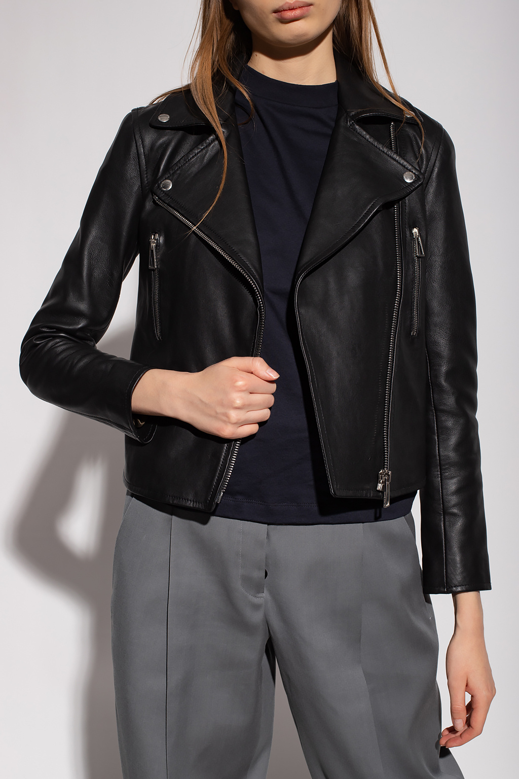 PS Paul Smith Leather biker jacket