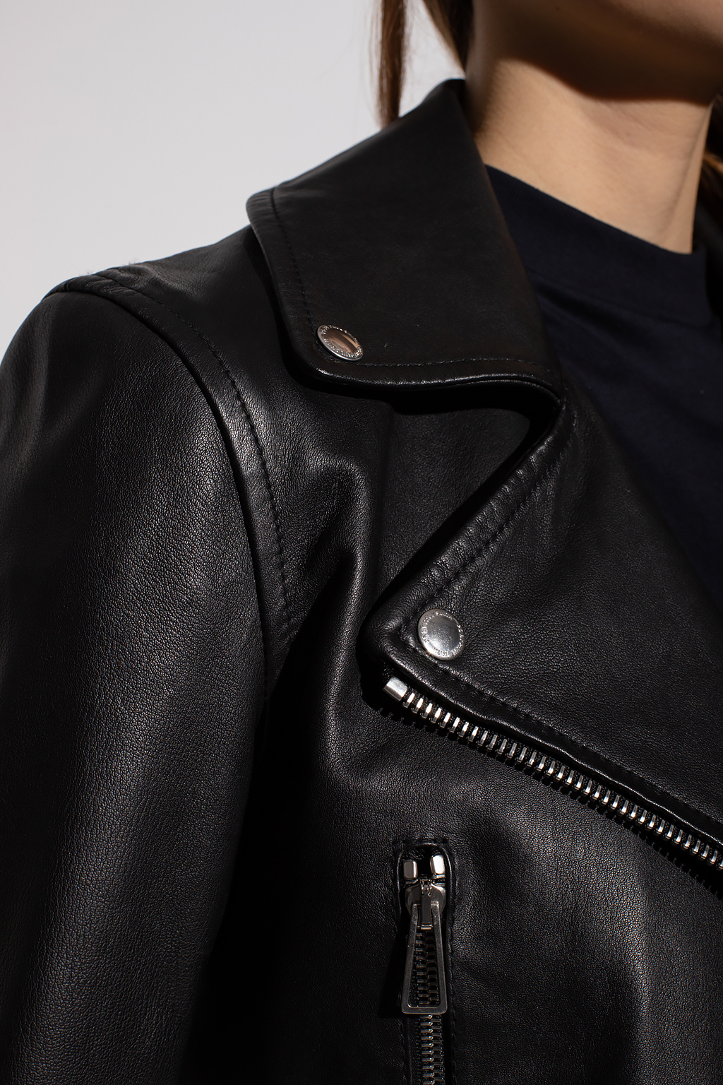 PS Paul Smith Leather biker jacket