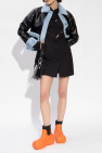 PS Paul Smith BLACK Fur-trimmed jacket