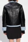 PS Paul Smith BLACK Fur-trimmed jacket