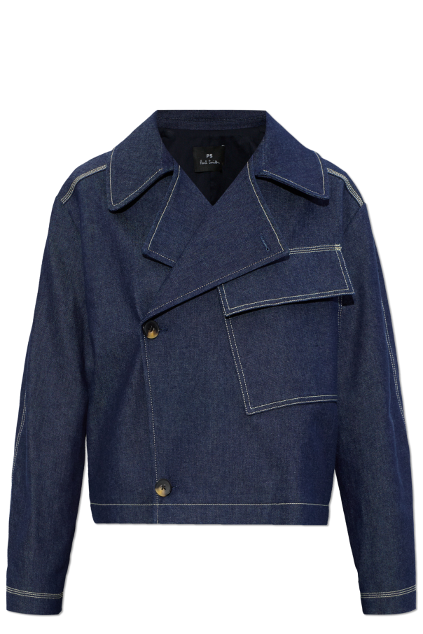 PS Paul Smith Double-breasted denim jacket