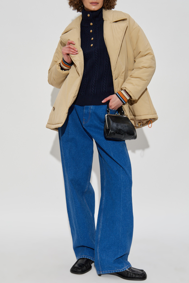 PS Paul Smith Gefütterte Jacke mit doppelreihigem Verschluss