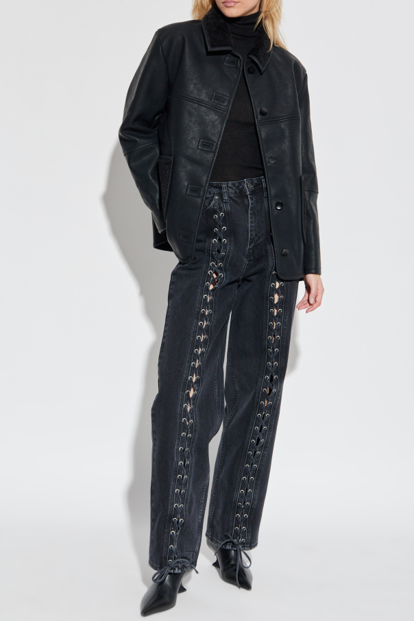 PS Paul Smith Chaqueta de piel sintética