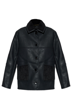 Chaqueta de piel sintética