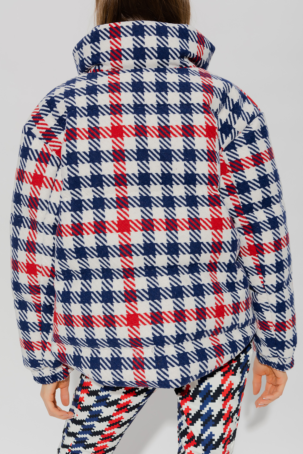 Perfect Moment ‘Star Gingham’ down ski jacket