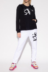 Love Moschino Patterned Classic hoodie