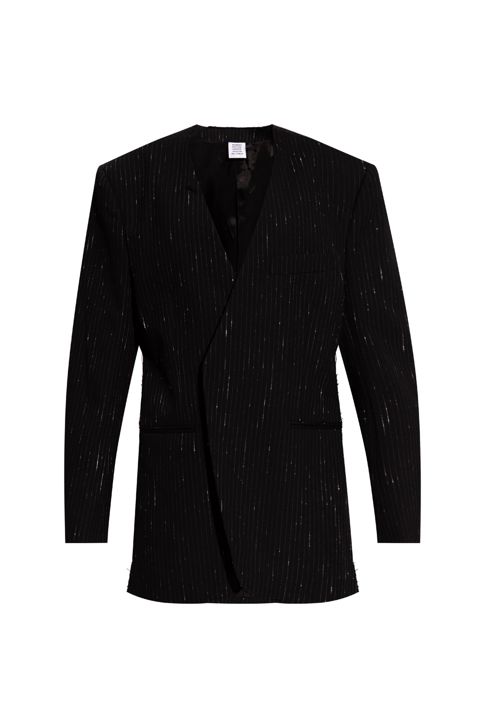 VETEMENTS Ribbed blazer