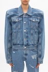 VETEMENTS Distressed denim jacket