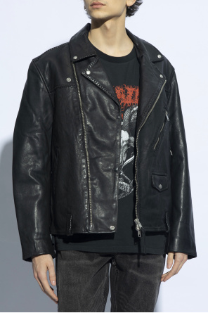 AllSaints ‘Warner’ leather jacket