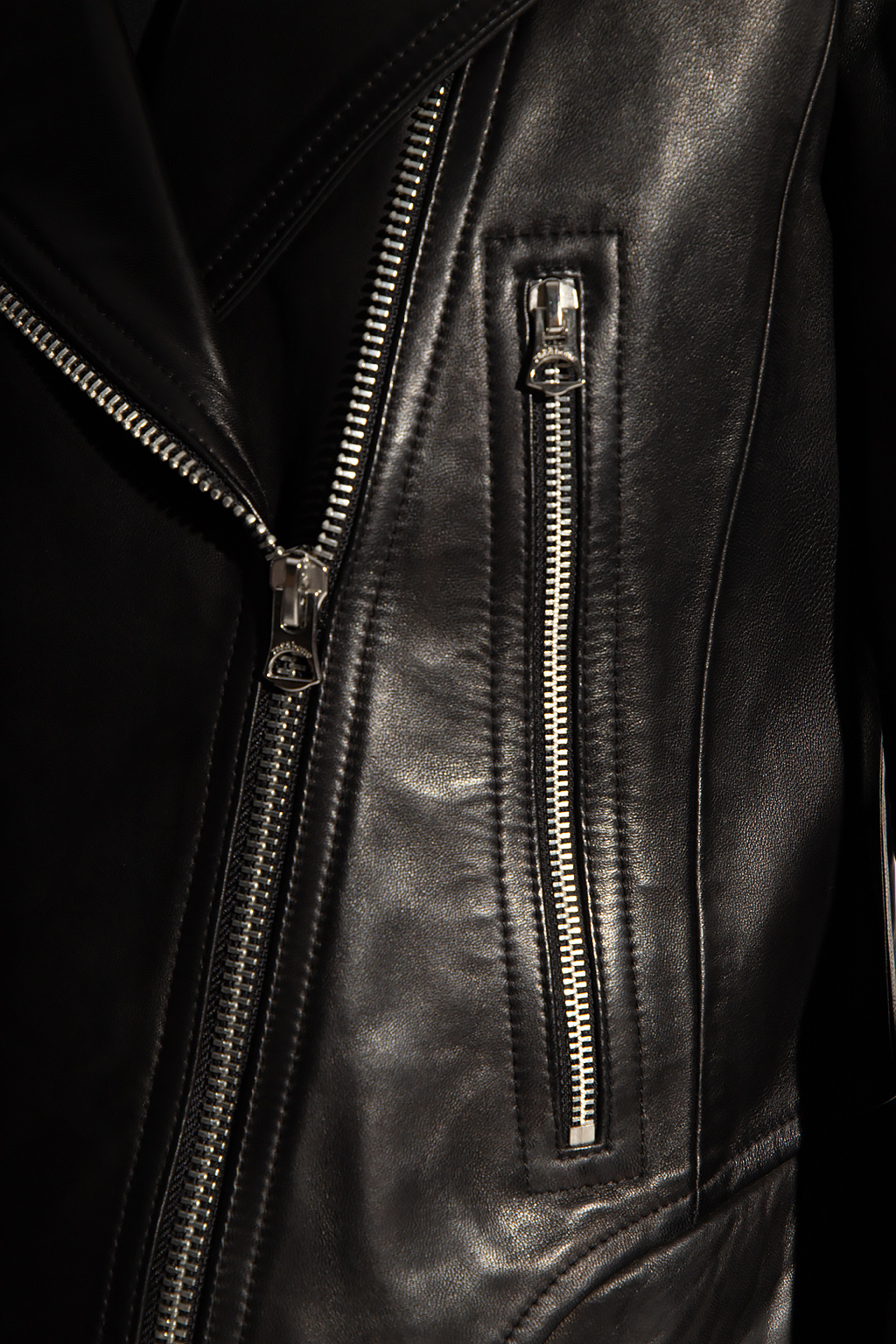 Louis Vuitton Pre-owned Women's Leather Biker Jacket