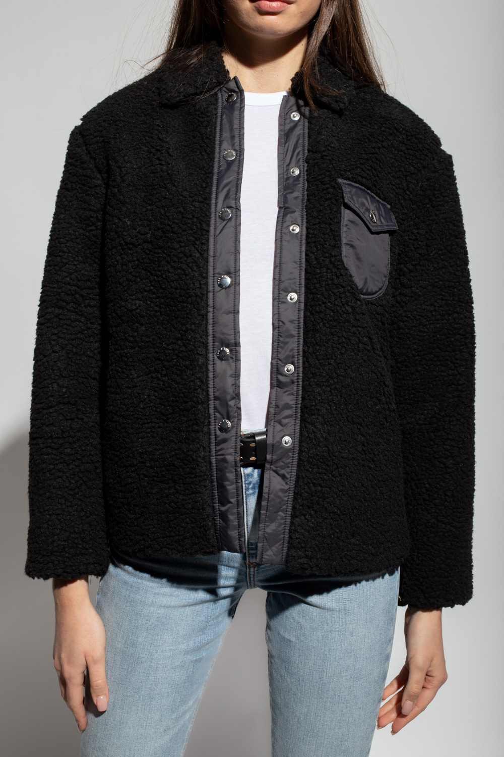 Rag & Bone  Faux-shearling oversize jacket