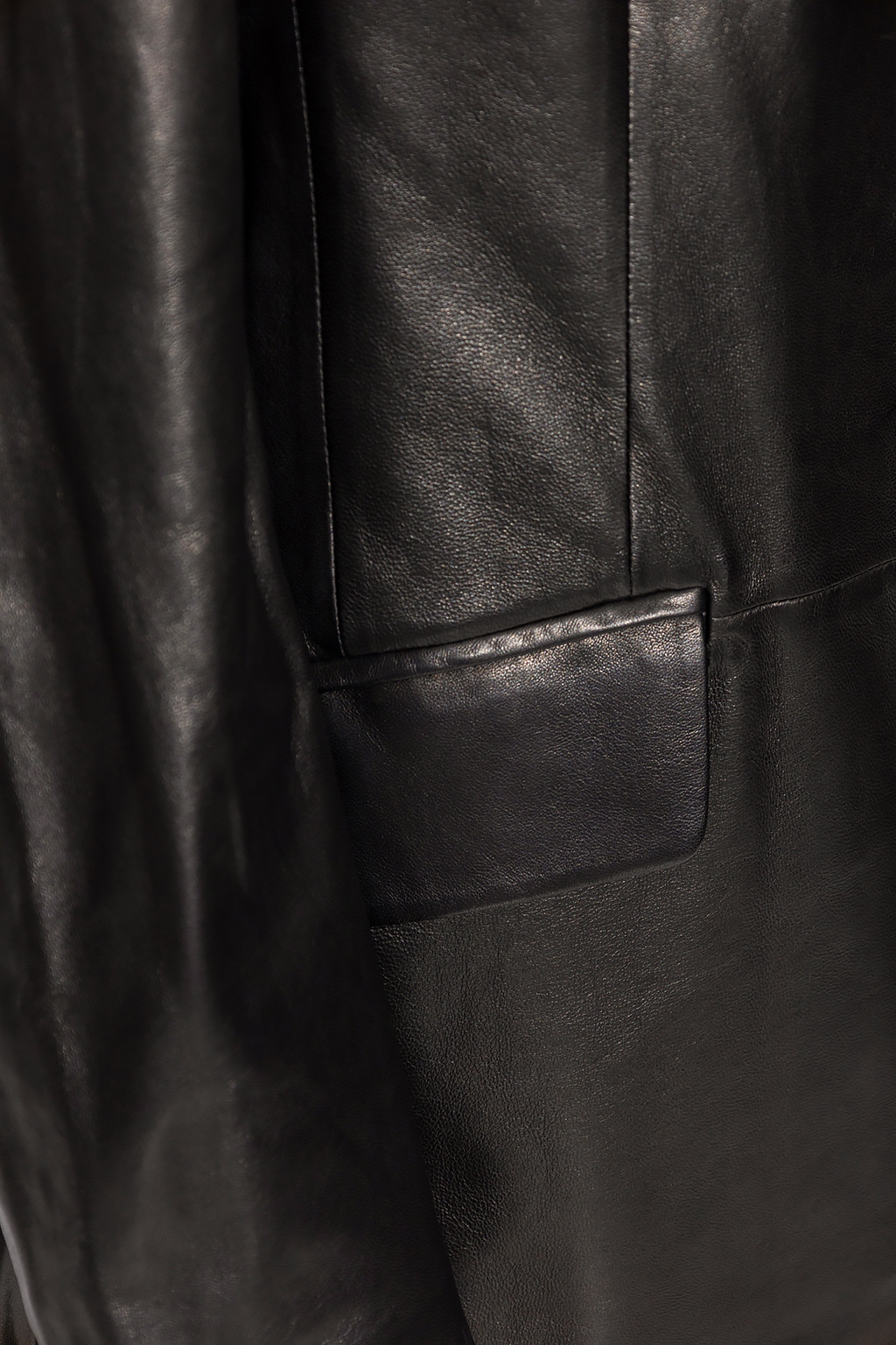 Feelin good and hanging out in the ® Chelsea Sweatshirt  Leather blazer